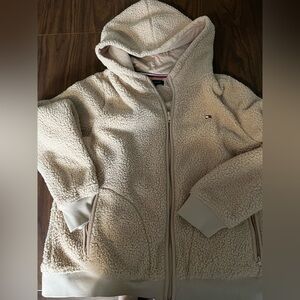 Tommy Hilfiger Tan Sherpa Jacket